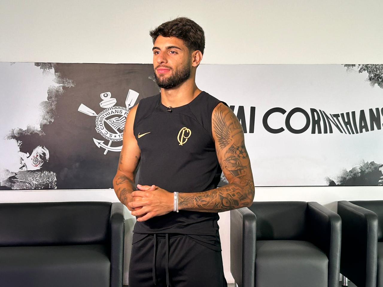 Yuri Alberto projeta ano no Corinthians e quer ultrapassar meta mais artilheira da carreira