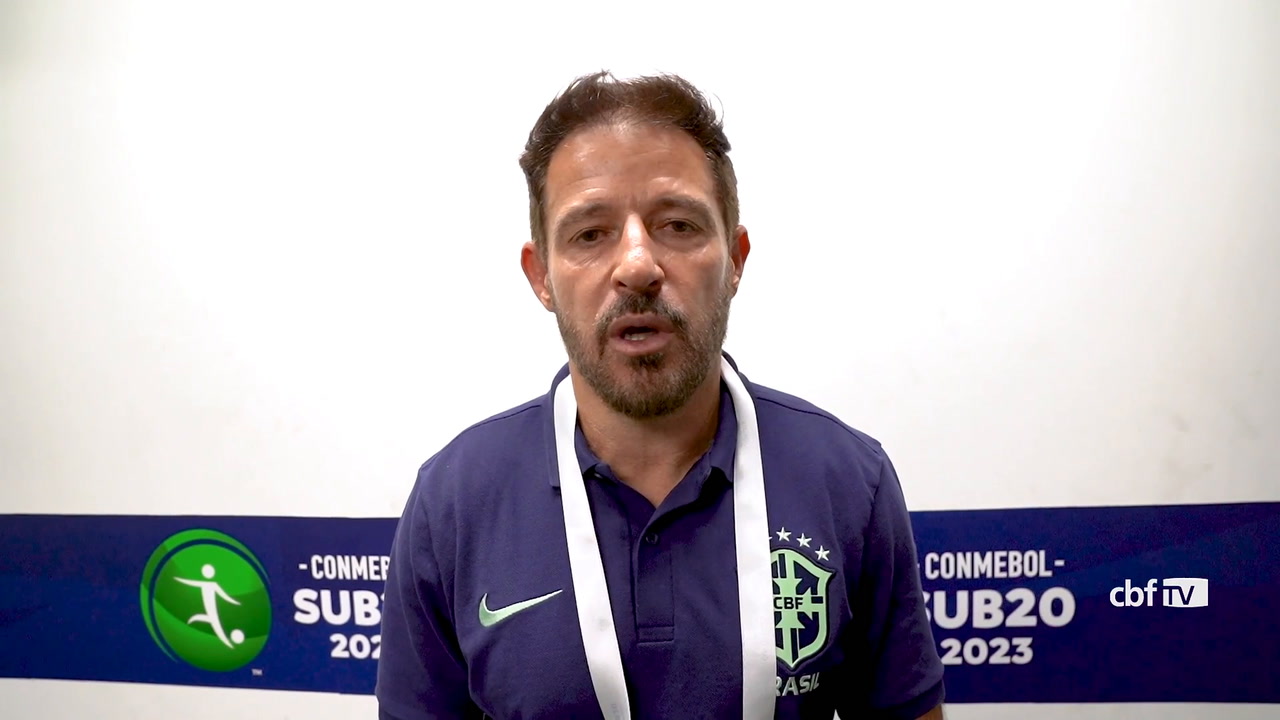 Ramon Menezes analisa vitória da Seleção Brasileira Sub-20 e classificação para o hexagonal final