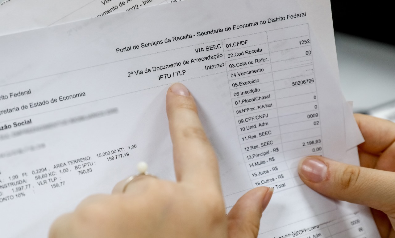 No DF, calendário de pagamento do IPTU em 2024 já está disponível